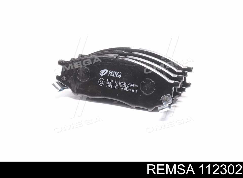 Klocki hamulcowe przednie tarczowe Remsa 112302 cena, od 19,99 USD