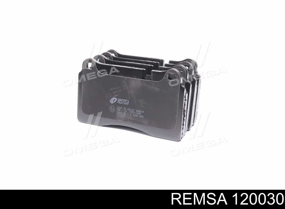 Klocki hamulcowe przednie tarczowe Remsa 120030 cena, od 41,95 USD