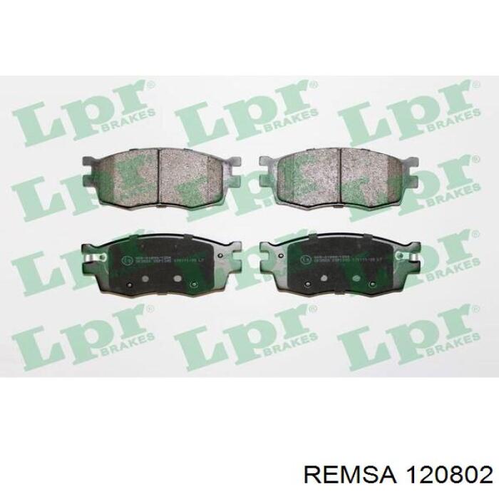 Klocki hamulcowe przednie tarczowe Remsa 120802 cena, od 17,09 USD