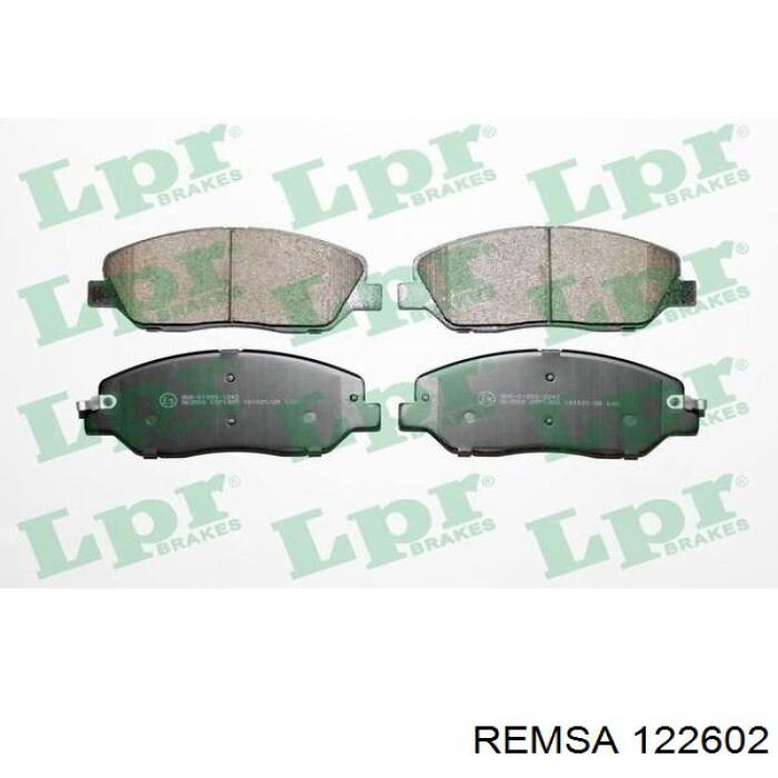 Klocki hamulcowe przednie tarczowe Remsa 122602 cena, od 26,04 USD