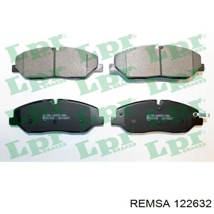 Klocki hamulcowe przednie tarczowe Remsa 122632 cena, od 47,97 USD