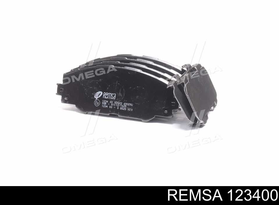 Klocki hamulcowe przednie tarczowe Remsa 123400 cena, od 23,90 USD