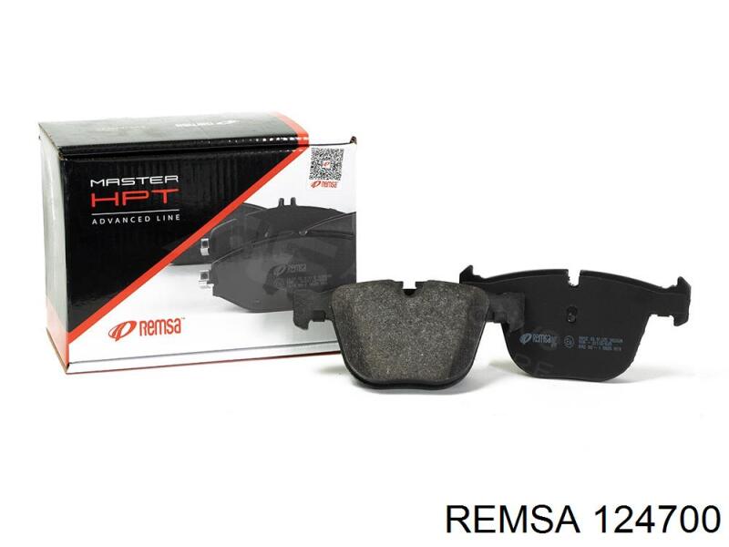 Okładziny (klocki) do hamulców tarczowych tylne Remsa 124700 cena, od 27,49 USD