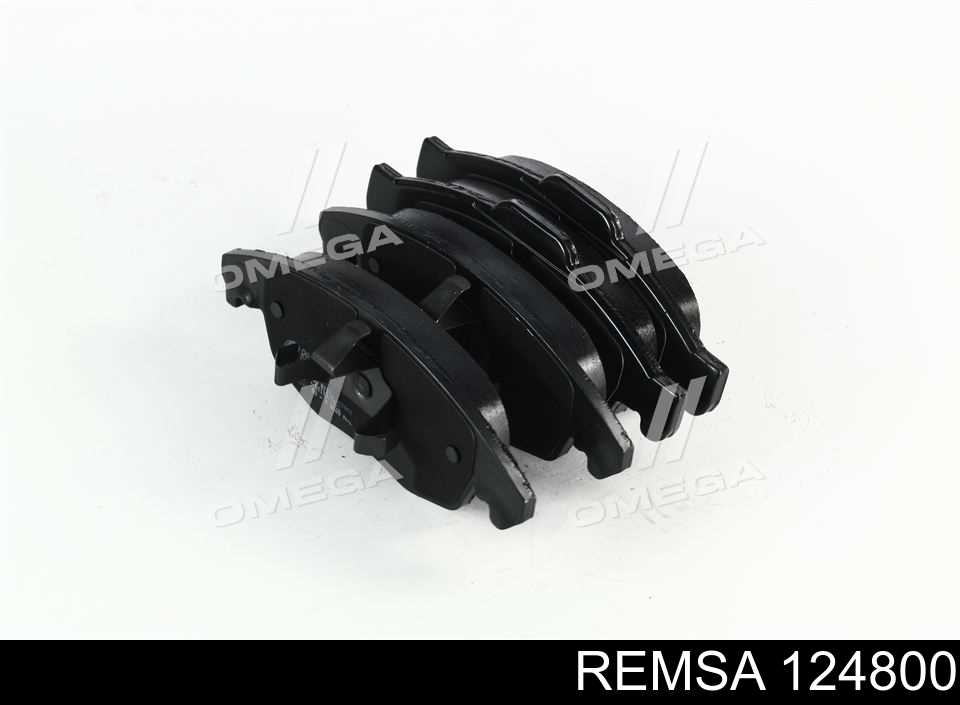 Klocki hamulcowe przednie tarczowe Remsa 124800 cena, od 27,00 USD