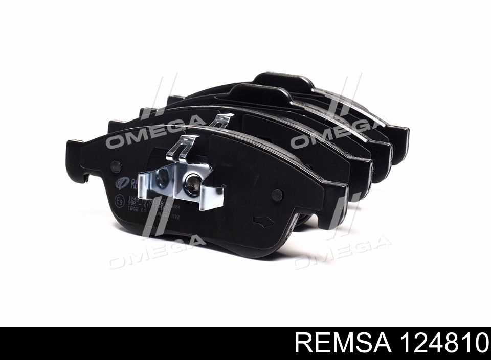 Klocki hamulcowe przednie tarczowe Remsa 124810 cena, od 26,39 USD