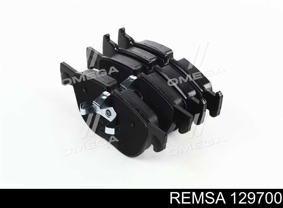 Klocki hamulcowe przednie tarczowe Remsa 129700 cena, od 38,53 USD
