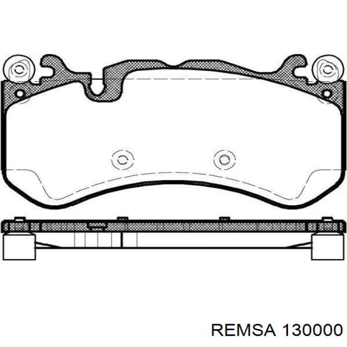 Klocki hamulcowe przednie tarczowe Remsa 130000 cena, od 71,77 USD