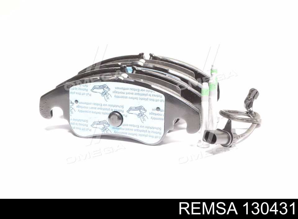 Klocki hamulcowe przednie tarczowe Remsa 130431 cena, od 37,39 USD