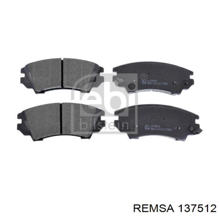 Klocki hamulcowe przednie tarczowe Remsa 137512 cena, od 29,43 USD
