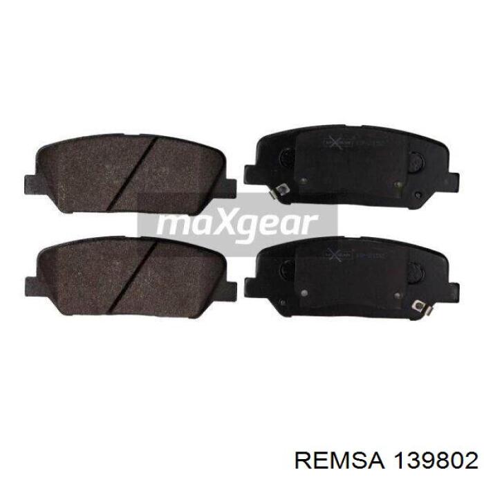 Klocki hamulcowe przednie tarczowe Remsa 139802 cena, od 27,35 USD