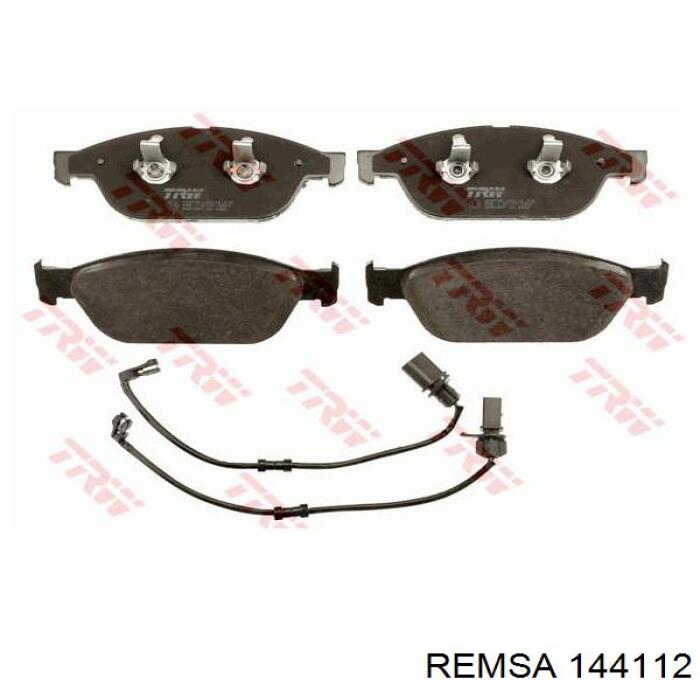 Klocki hamulcowe przednie tarczowe Remsa 144112 cena, od 49,96 USD