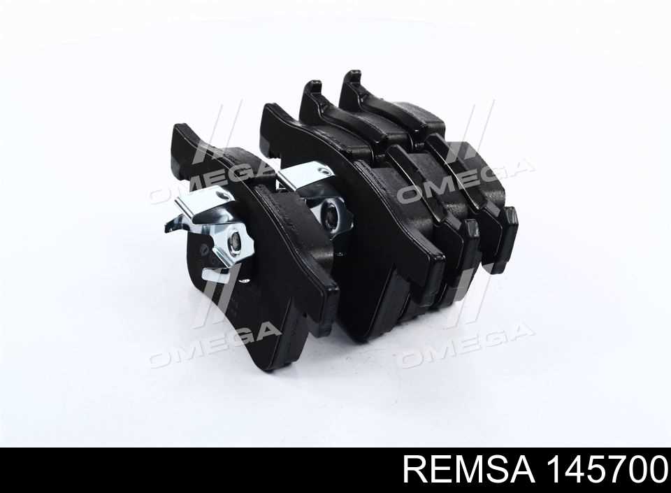 Klocki hamulcowe przednie tarczowe Remsa 145700 cena, od 34,14 USD