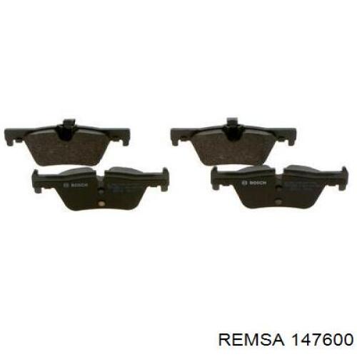 Okładziny (klocki) do hamulców tarczowych tylne Remsa 147600 cena, od 26,07 USD