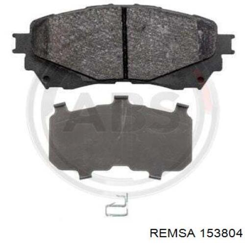 Klocki hamulcowe przednie tarczowe Remsa 153804 cena, od 27,15 USD