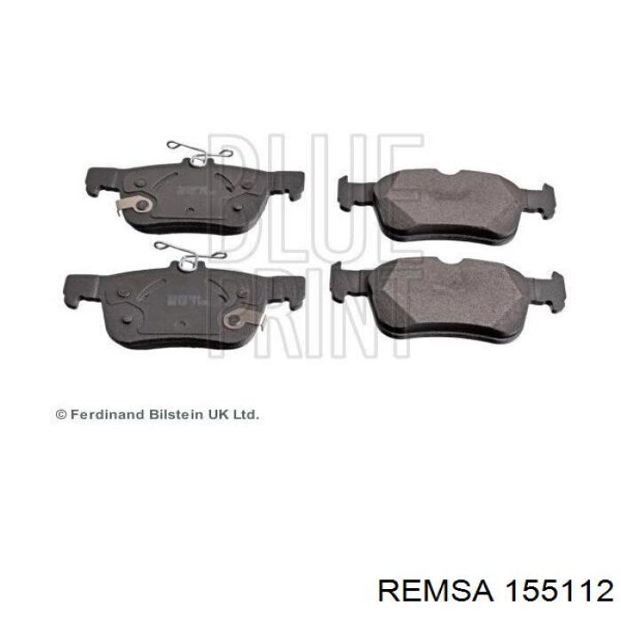 Okładziny (klocki) do hamulców tarczowych tylne Remsa 155112 cena, od 26,36 USD