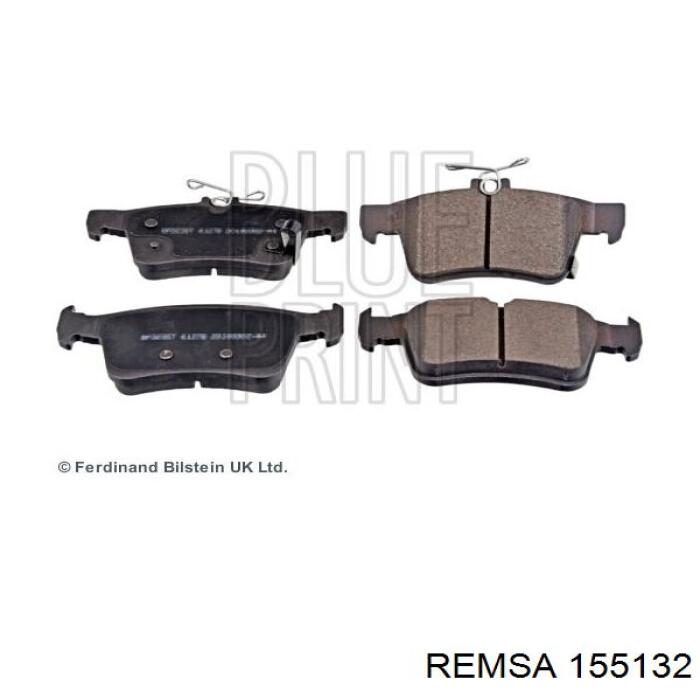 Okładziny (klocki) do hamulców tarczowych tylne Remsa 155132 cena, od 27,75 USD