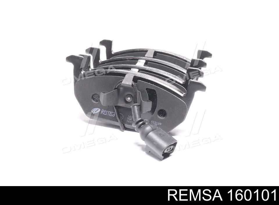 Klocki hamulcowe przednie tarczowe Remsa 160101 cena, od 30,32 USD