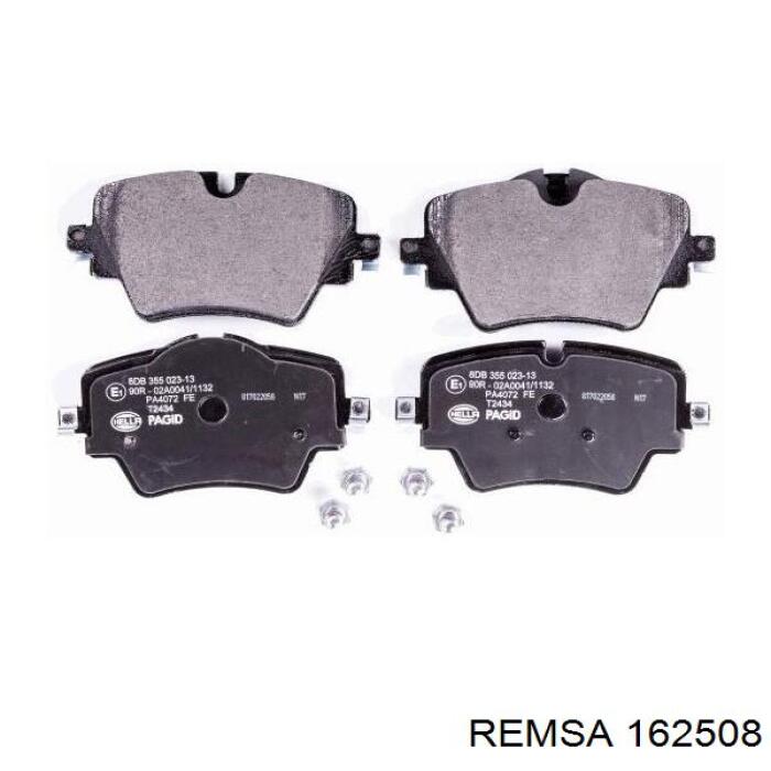 Do koszyka 162508 Remsa Klocki hamulcowe przednie tarczowe
