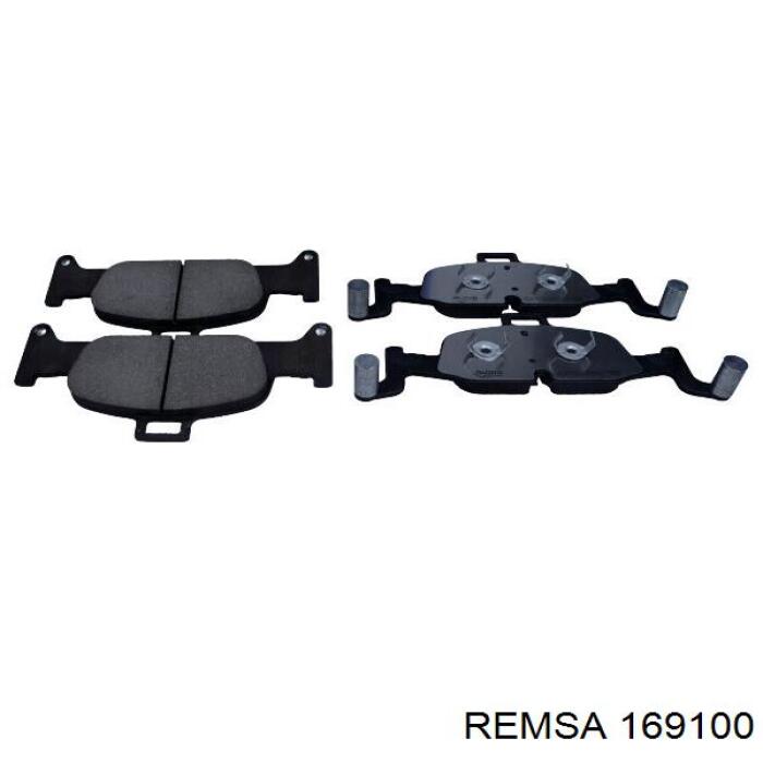 Klocki hamulcowe przednie tarczowe Remsa 169100 cena, od 64,56 USD