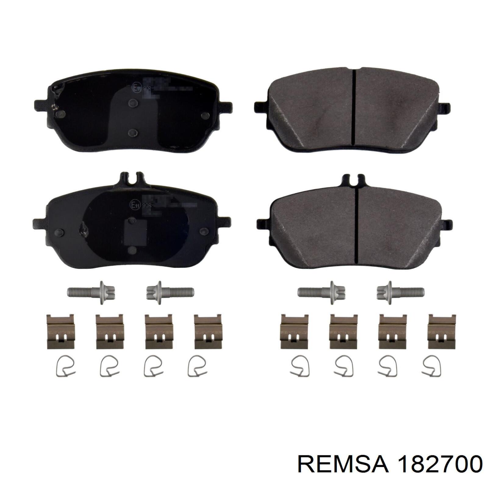 Do koszyka 8DB355037961 HELLA Klocki hamulcowe przednie tarczowe