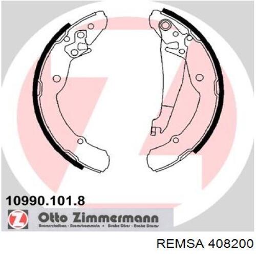 Do koszyka 408200 Remsa Klocki hamulcowe tylne bębnowe
