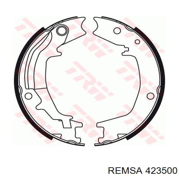 Do koszyka 423500 Remsa Klocki hamulca ręcznego