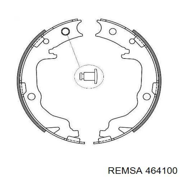 Klocki hamulca ręcznego Remsa 464100 cena, od 26,21 USD