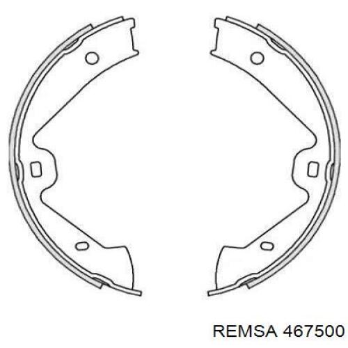 Klocki hamulca ręcznego Remsa 467500 cena, od 29,35 USD