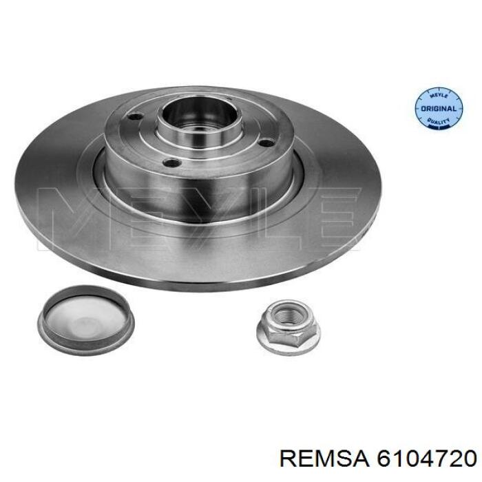 6104720 Remsa Tarcza hamulcowa tylna