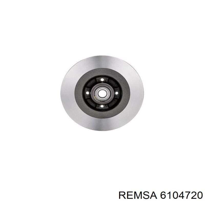 6104720 Remsa Tarcza hamulcowa tylna