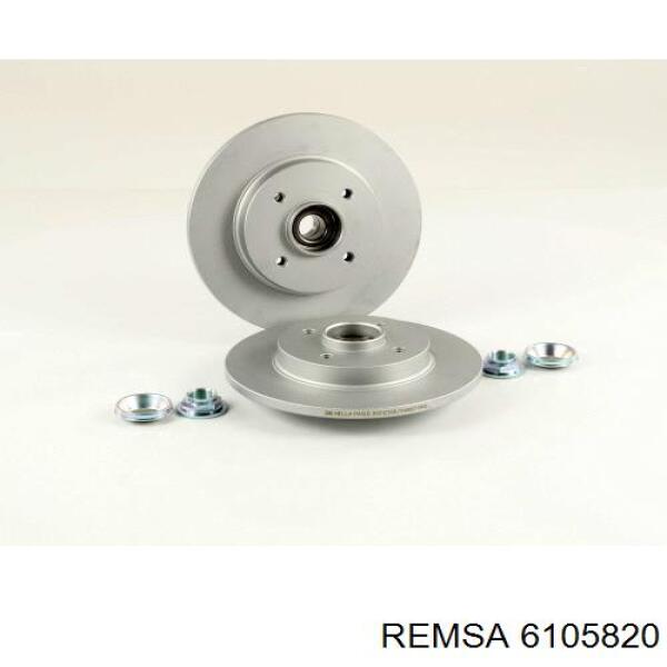 Tarcza hamulcowa tylna Remsa 6105820