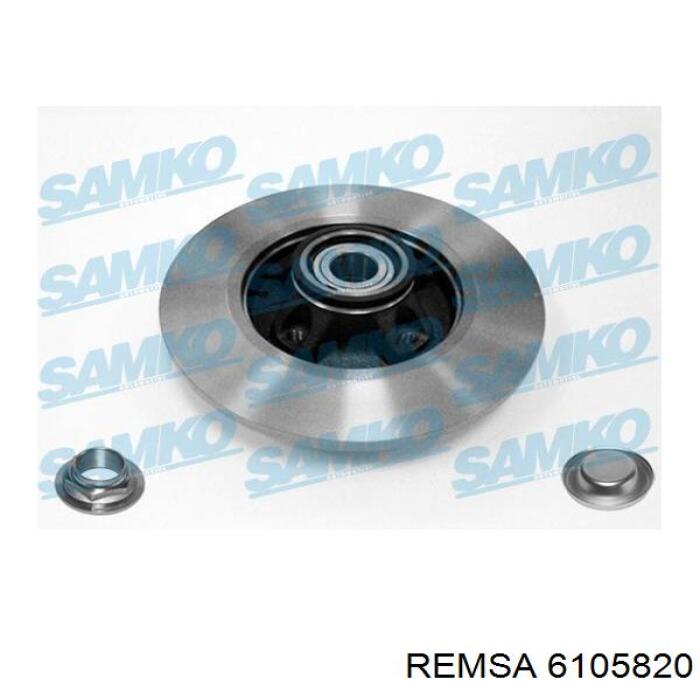 6105820 Remsa Tarcza hamulcowa tylna