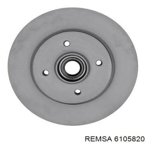 6105820 Remsa Tarcza hamulcowa tylna