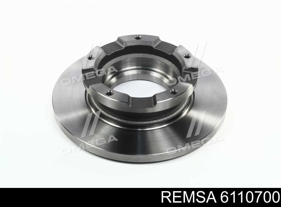 Tarcza hamulcowa tylna Remsa 6110700 cena, od 57,01 USD