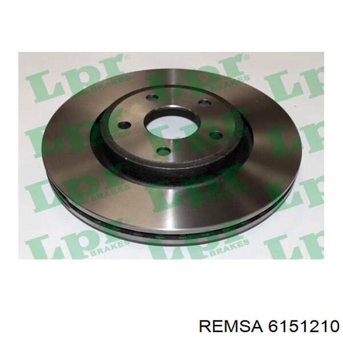 Tarcza hamulcowa przednia Remsa 6151210 cena, od 124,88 USD