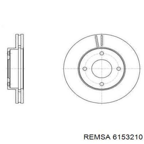 61532.10 Remsa tarcza hamulcowa przednia
