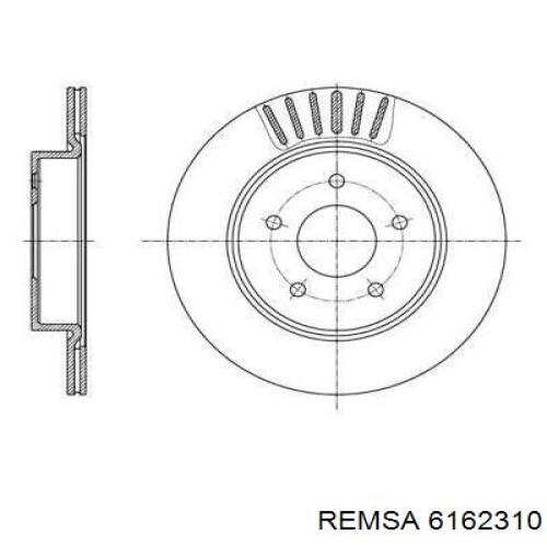6162310 Remsa Tarcza hamulcowa tylna