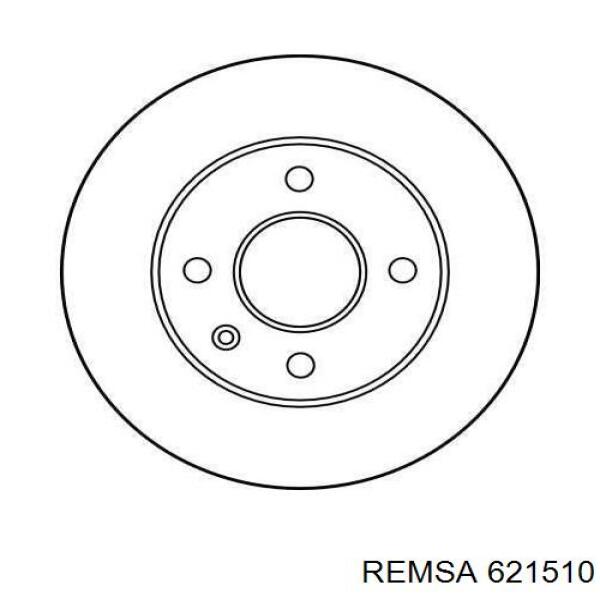 Tarcza hamulcowa przednia Remsa 621510 cena, od 51,90 USD