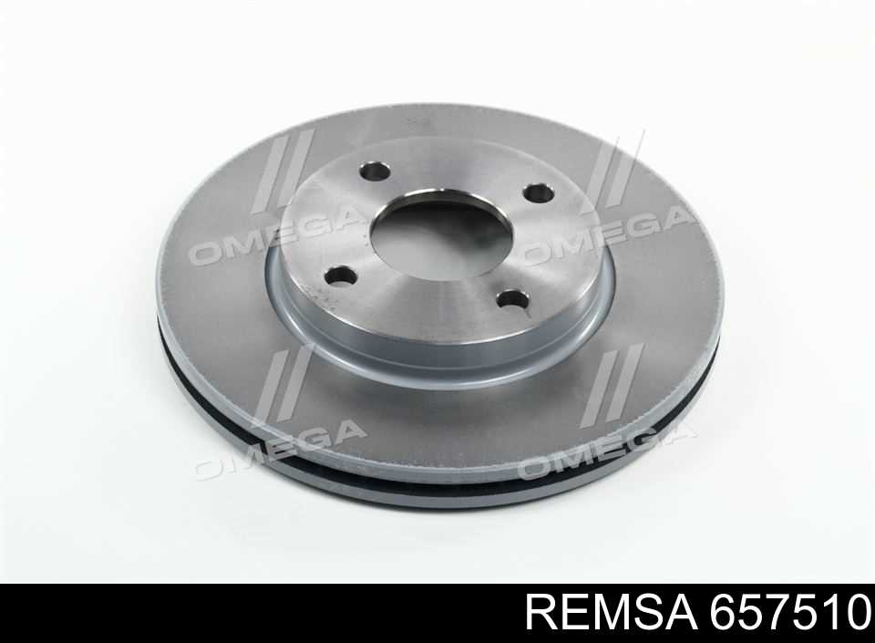 Tarcza hamulcowa przednia Remsa 657510 cena, od 36,88 USD