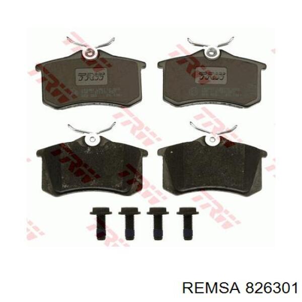 Tarcza hamulcowa tylna Remsa 826301 cena, od 63,85 USD