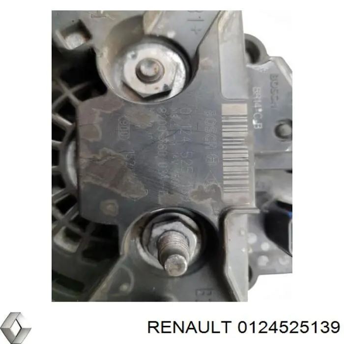 Alternator 0124525139 Renault (RVI)