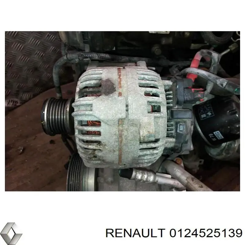 Alternator 0124525139 Renault (RVI)