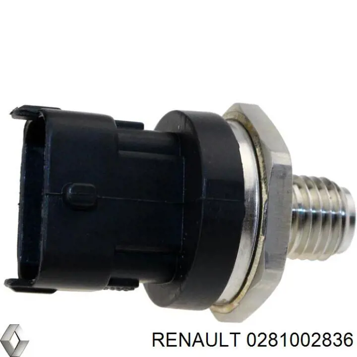 Do koszyka 166389614R Renault (RVI) Czujnik ciśnienia paliwa