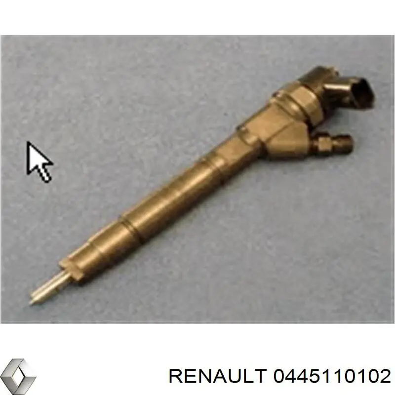 Do koszyka 8201043625 Renault (RVI) Wtryskiwacz paliwa