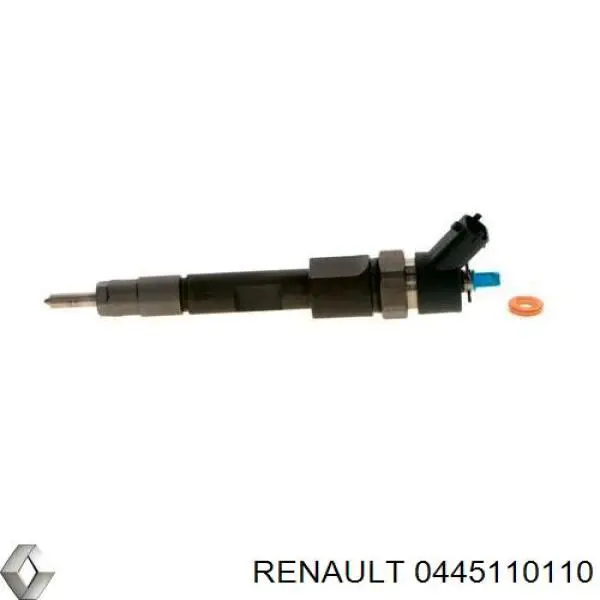 Do koszyka 0445110110 Renault (RVI) Wtryskiwacz paliwa