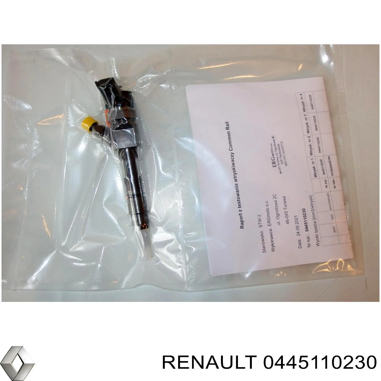 8200389369 Bosch Wtryskiwacz paliwa