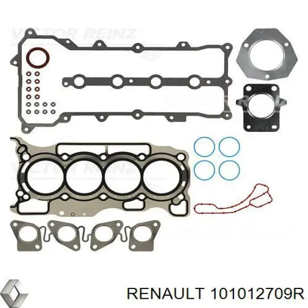 101012709R Renault (RVI) Zestaw uszczelek silnika górny