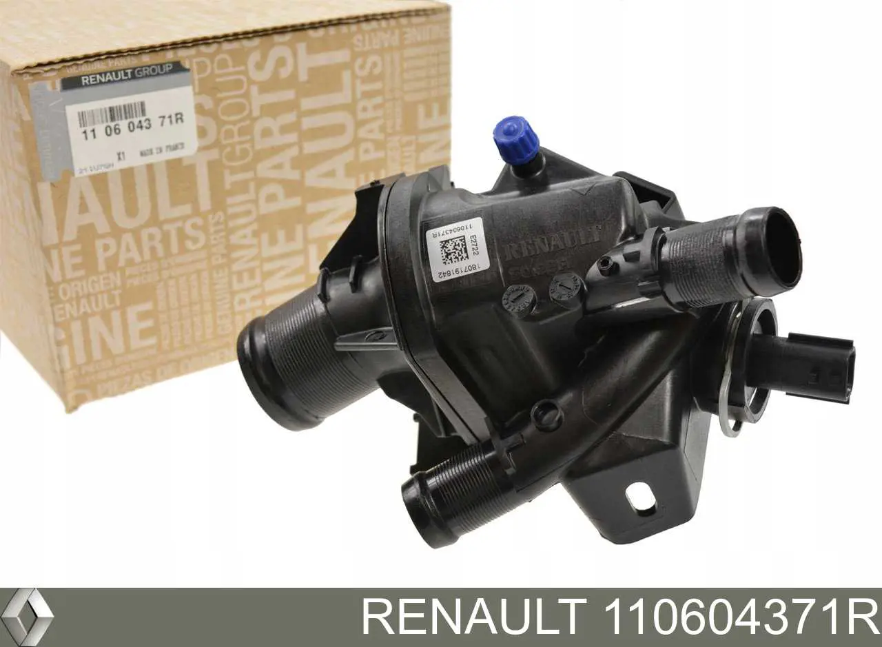 Do koszyka 110604371R Renault (RVI) Obudowa termostatu