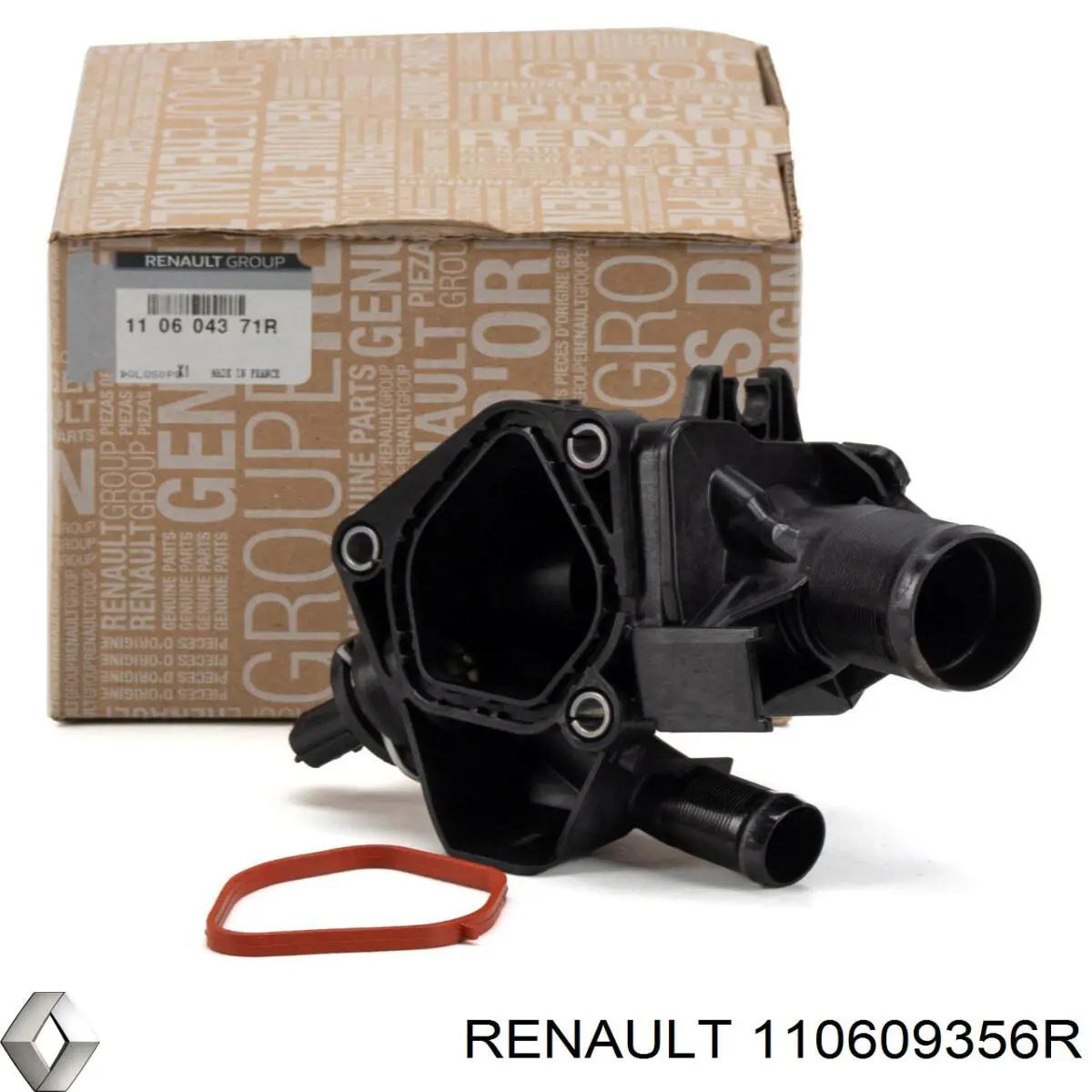 Obudowa termostatu Renault (RVI) 110609356R cena, od 68,13 USD