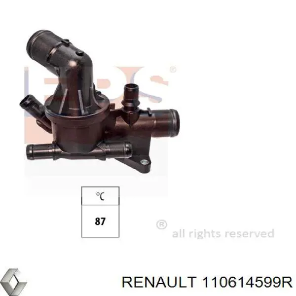 110614599R Renault (RVI) Termostat